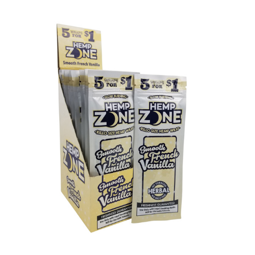 French Vanilla Hemp Zone Wraps