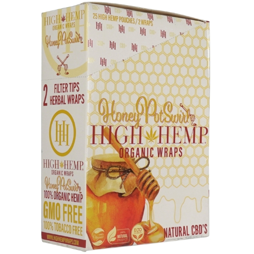 High Hemp Organic Honey Pot Swirl