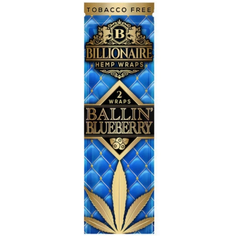 Billionaire Hemp Wraps Ballin Blueberry