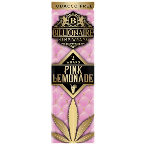Billionaire Hemp Wraps Pink Lemonade