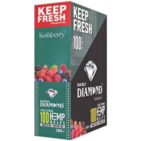 Double Diamond Hemp Wraps Kushberry