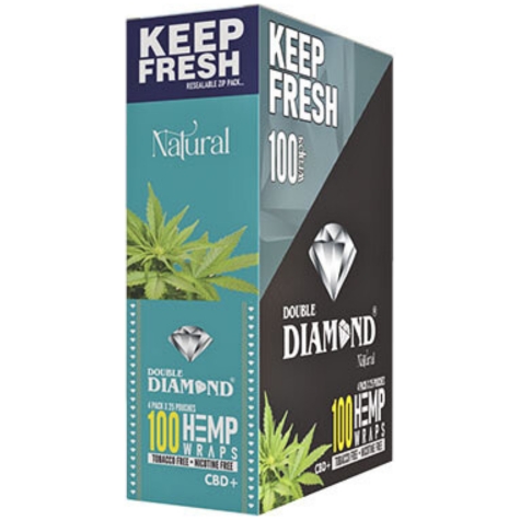 Double Diamond Hemp Wraps Natural