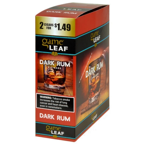 Game Leaf Cigarillos Dark Rum