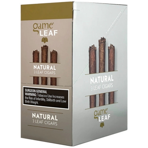 Game Leaf Cigarillos Natural