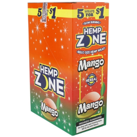 Hemp Zone Wraps Mango
