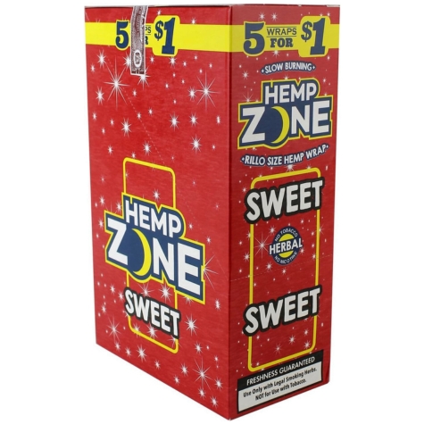 Hemp Zone Wraps Sweet