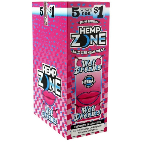 Hemp Zone Wraps Wet Dreams