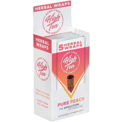 High Tea Pure Peach Herbal Wraps