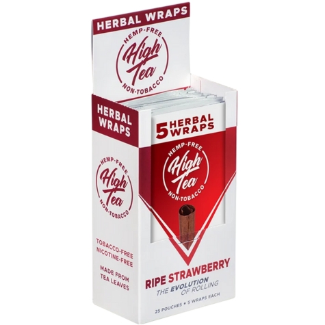 High Tea Ripe Strawberry Herbal Wraps