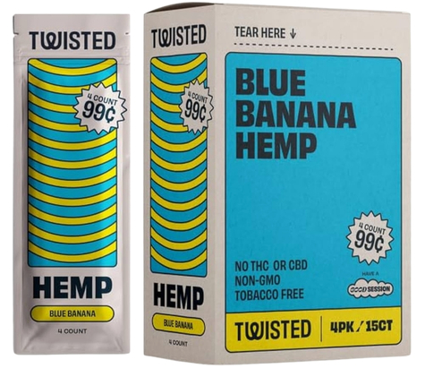 Twisted Hemp Blue Banana