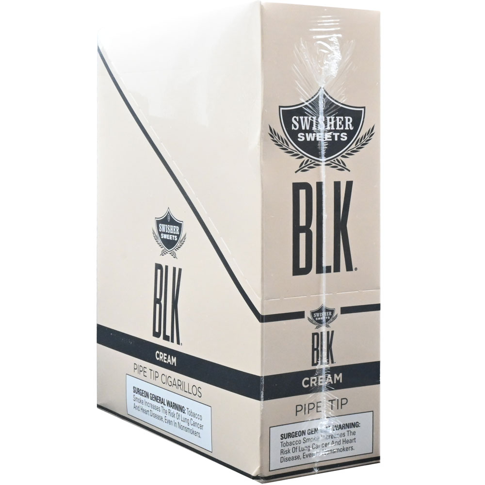 Swisher Sweets BLK Cream Tip Cigarillos 15ct
