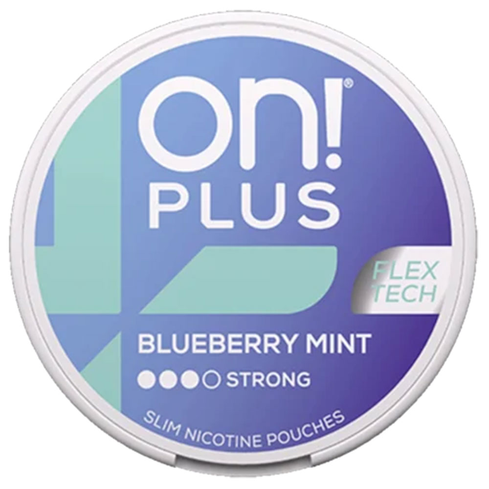 ON Plus Nicotine Pouches Blueberry Mint 9mg 5ct