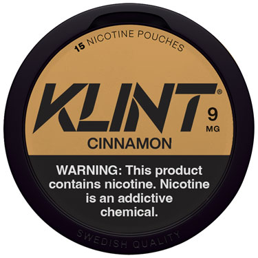 KLINT Nicotine Pouches Cinnamon 9mg 5ct