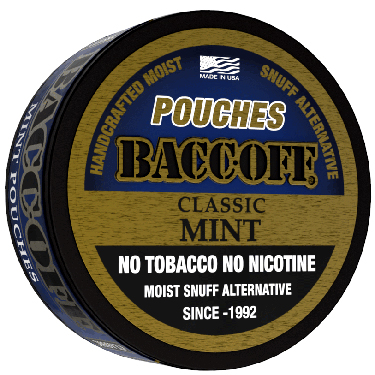 BaccOff Pouches Classic Mint 12ct Roll