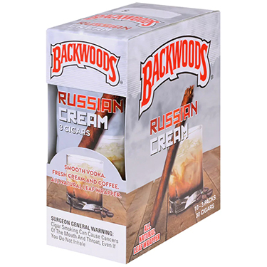 Backwoods Cigars Russian Cream 10 Packs of 3