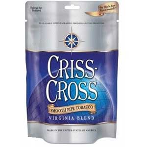 Criss Cross Virginia Blend Smooth 3oz Pipe Tobacco