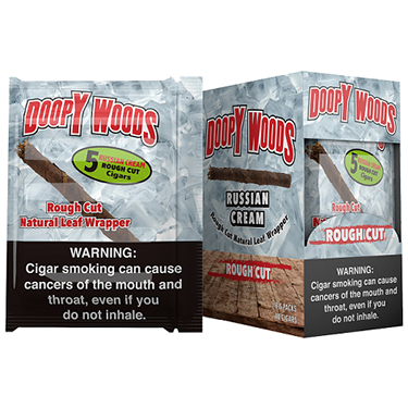 Doopy Woods Russian Cream Cigars 8 Packs of 5