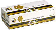 Double Diamond Cigarette Tubes Gold 200ct