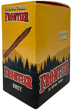 Frontier Cheroot Honey Cigars 8 Pouches of 5