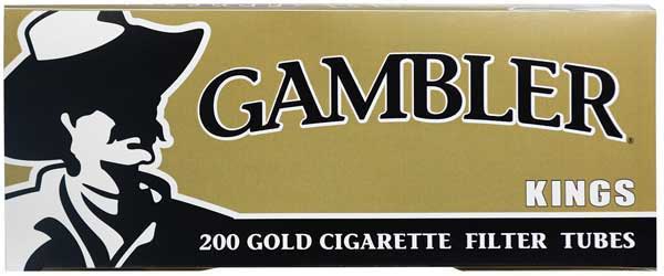 Gambler Light King Size Cigarette Tubes 200ct 