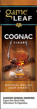 Game Leaf Cigarillos Cognac 15 2pks