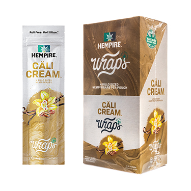 Hempire Hemp Wraps Cali Cream 15 4 Packs