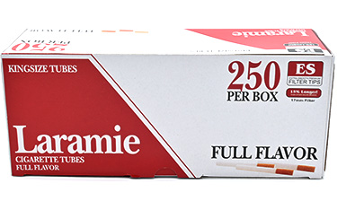 Laramie Red King Size Cigarette Tubes 250ct