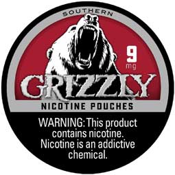 Grizzly Nicotine Pouches Southern 9mg 5ct