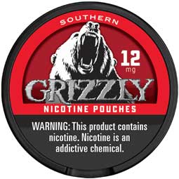 Grizzly Nicotine Pouches Southern 12mg 5ct