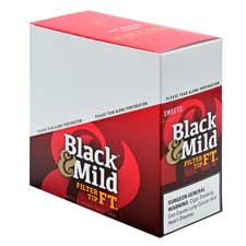Black and Mild Filter Tip Sweets Cigars 110mm 10 5pks
