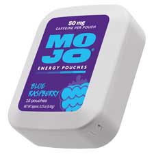 MOJO Blue Raspberry Energy Pouches 50mg 5ct