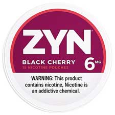 ZYN Nicotine Pouches Black Cherry 6mg 5ct