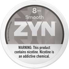ZYN Nicotine Pouches Smooth 8mg 5ct