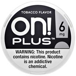 ON Plus Nicotine Pouches Tobacco 6mg 5ct