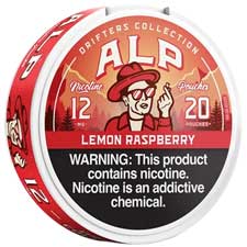 ALP Drifters Nicotine Pouches Lemon Raspberry 12mg 5ct