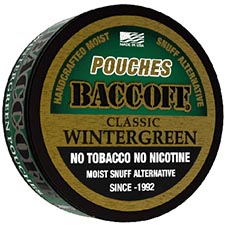 BaccOff Pouches Classic Wintergreen 12ct Roll