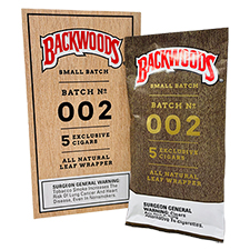 Backwoods Cigars Small Batch 002 5 Exclusive Cigars