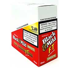 Black and Mild Filter Tip Sweets Cigars 110mm 10 5pks