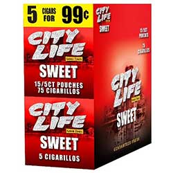 City Life Cigarillos Sweet 15ct