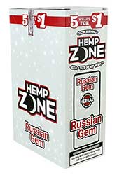 Hemp Zone Wraps Russian Gem 15 Pack