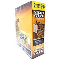 Night Owl Tropical Pipe Tobacco Cigars 30ct