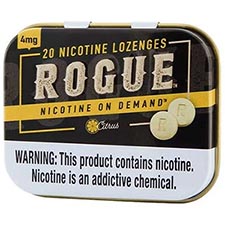 Rogue Nicotine Lozenges Citrus 4mg 5 Pack