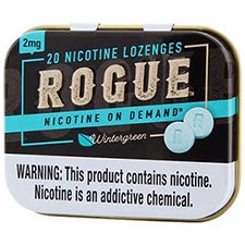 Rogue Nicotine Lozenges Wintergreen 2mg 5 Pack