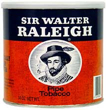 Sir Walter Raleigh Pipe Tobacco 14oz Can