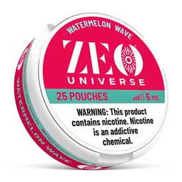 ZEO Universe Nicotine Pouches Watmerlon Wave 6mg 5ct