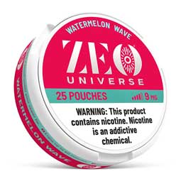 ZEO Universe Nicotine Pouches Watmerlon Wave 9mg 5ct