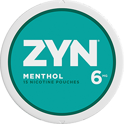 ZYN Nicotine Pouches Menthol 6mg 5ct