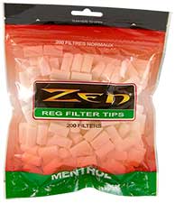 Zen Filter Tips Menthol 200ct Bag