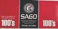 Sago Cigarette Tubes Full Flavor 100 200ct Box