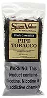 Super Value Black Cavendish Pipe Tobacco 12oz Bag